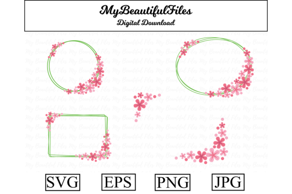 Download Frames Pink Flower Clipart Illustration - Pink flower clipart Collection