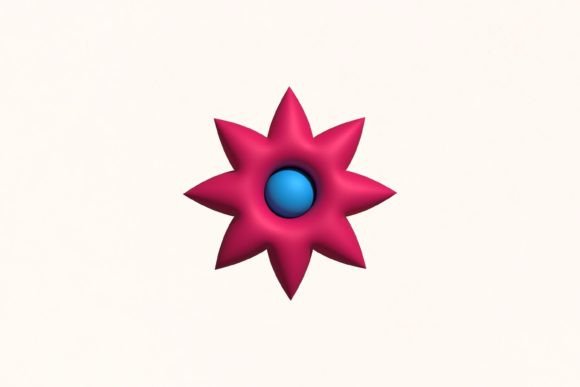 Download 3D  Pink Flower Clipart PNG - Pink flower clipart Collection