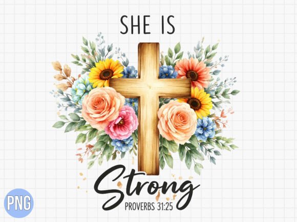 Download Christian Cross Watercolor Flowers PNG - Watercolor flowers png Collection