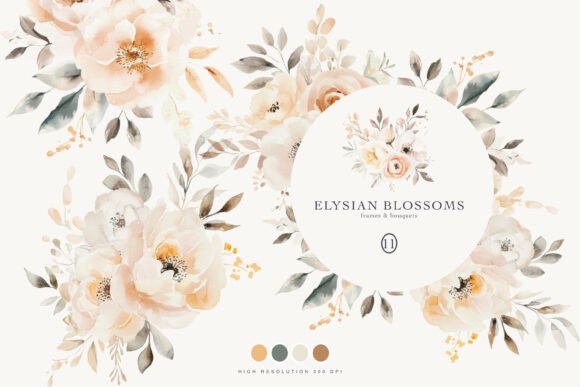 Download Wedding Decor Watercolor Flowers Png - Watercolor flowers png Collection
